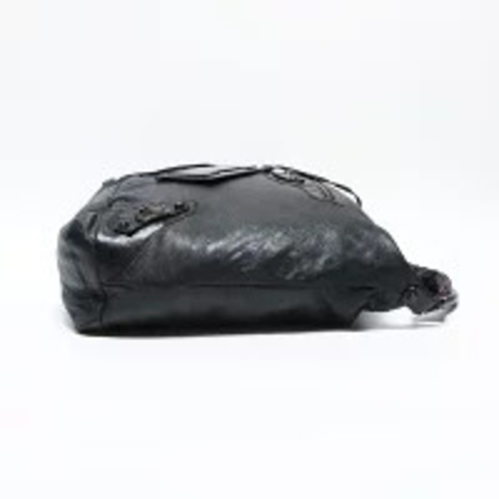 Balenciaga The Day Leather Shoulder Bag Black - Picture 5 of 13